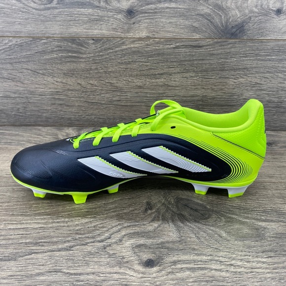 Adidas Copa Pure III Club Mens Soccer Cleats Navy Neon Yellow JR2896 Size 9 NEW - Picture 7 of 15